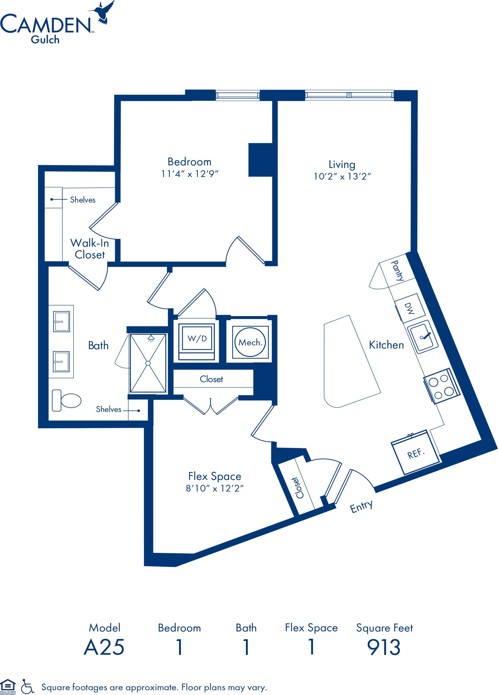 A25 floor plan