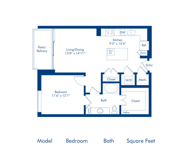 A2A Blueprint at Camden Downtown apartments in Downtown Houston, TX