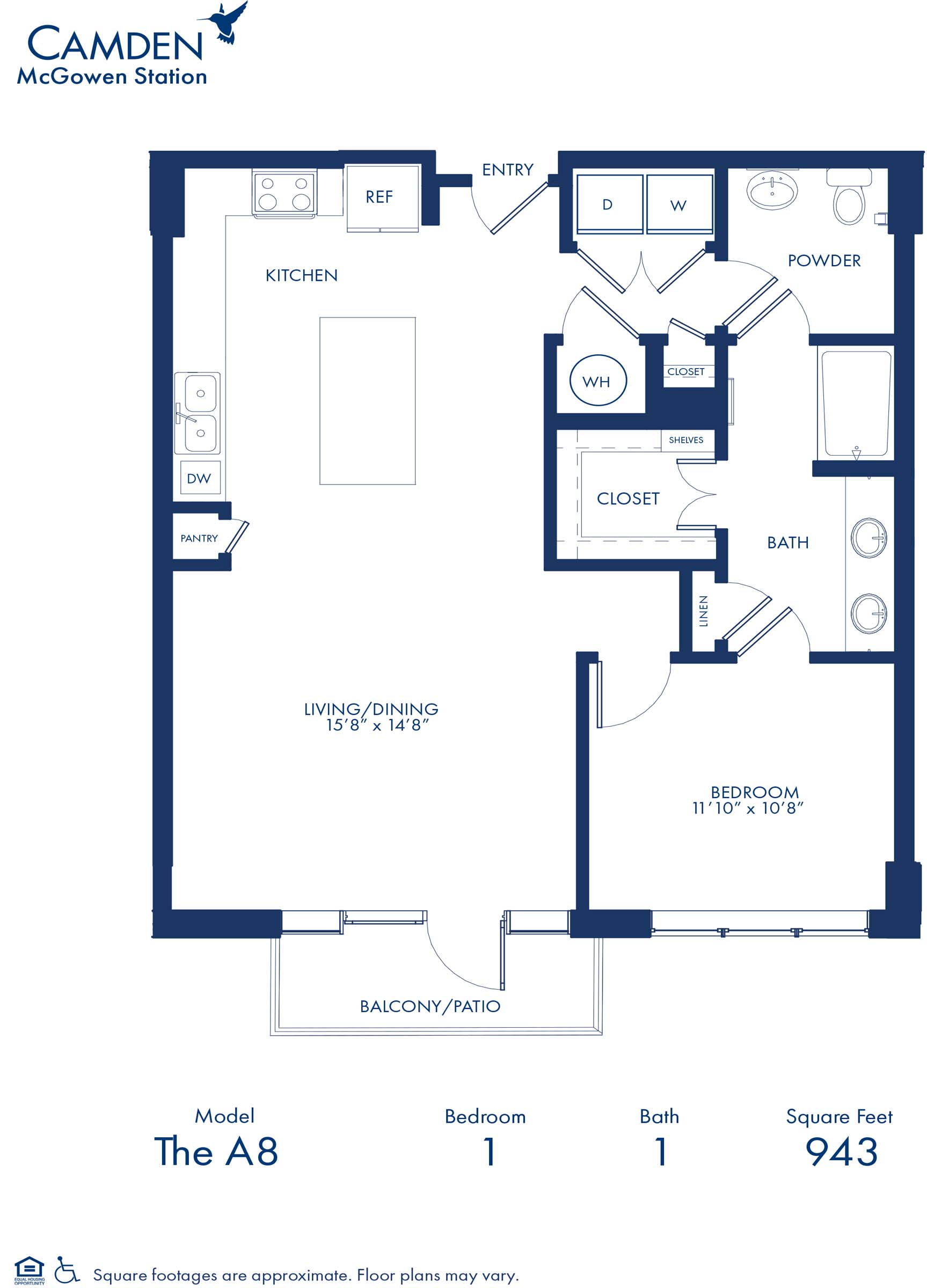 A8 floor plan