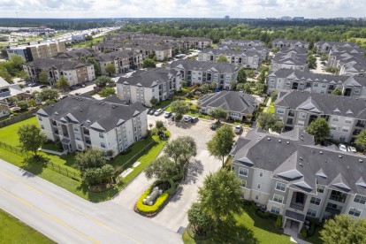 Aerial View of Camden Spring Creek Apartments in Spring, Texas