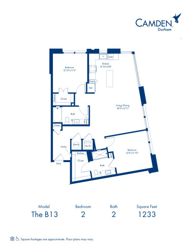 Camden Durham - Floor plans - B13