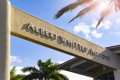 Albert Whitted Airport in St. Petersburg, FL near Camden Central and Camden Pier District