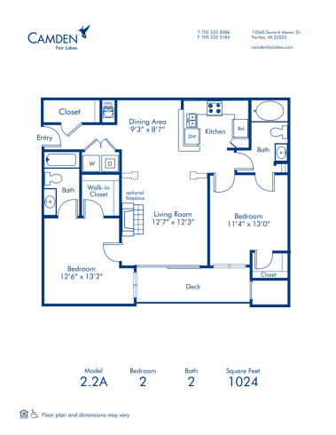camden-fair-lakes-apartments-fairfax-va-floor-plan-2.2A