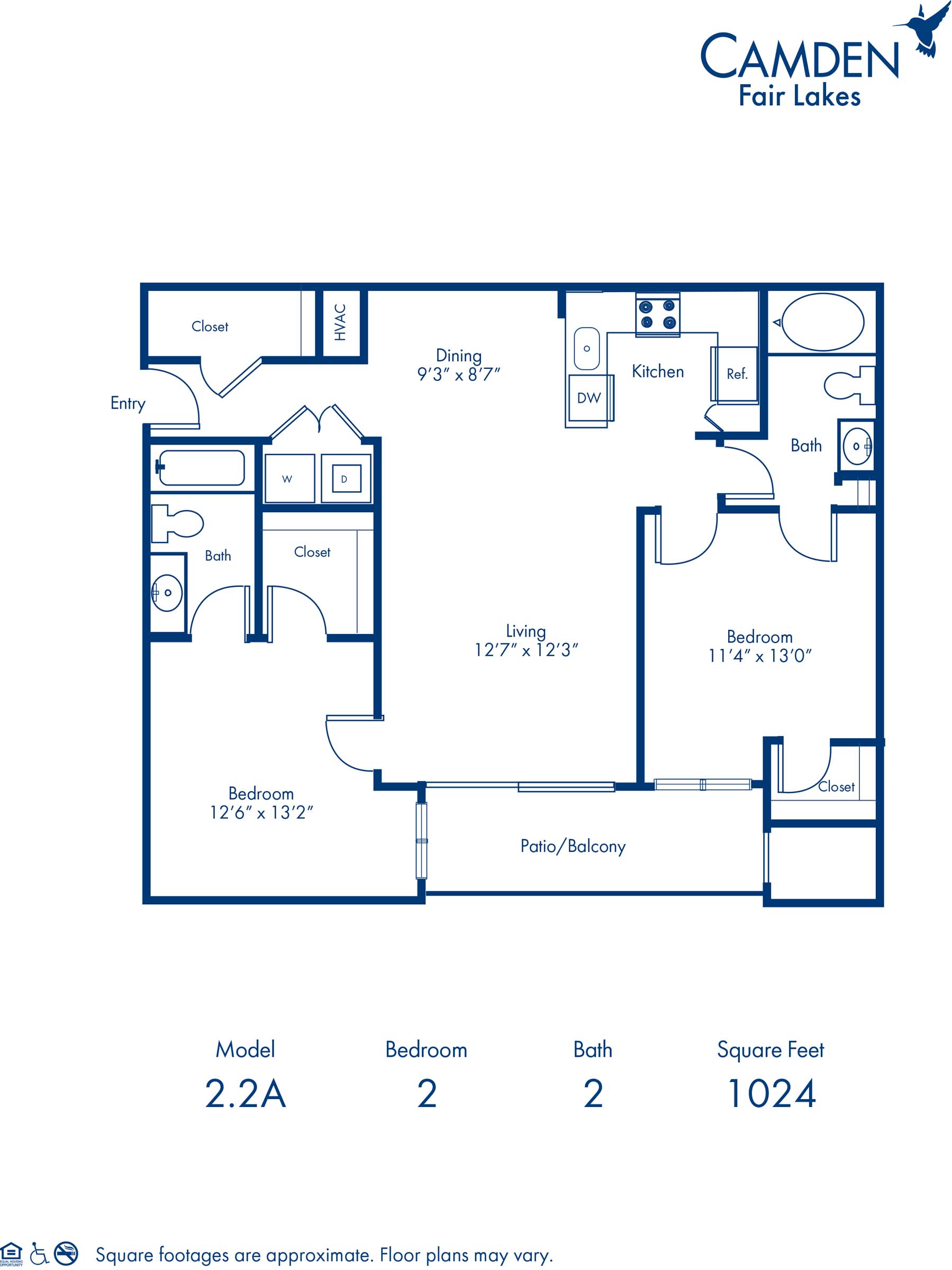 2.2A floor plan