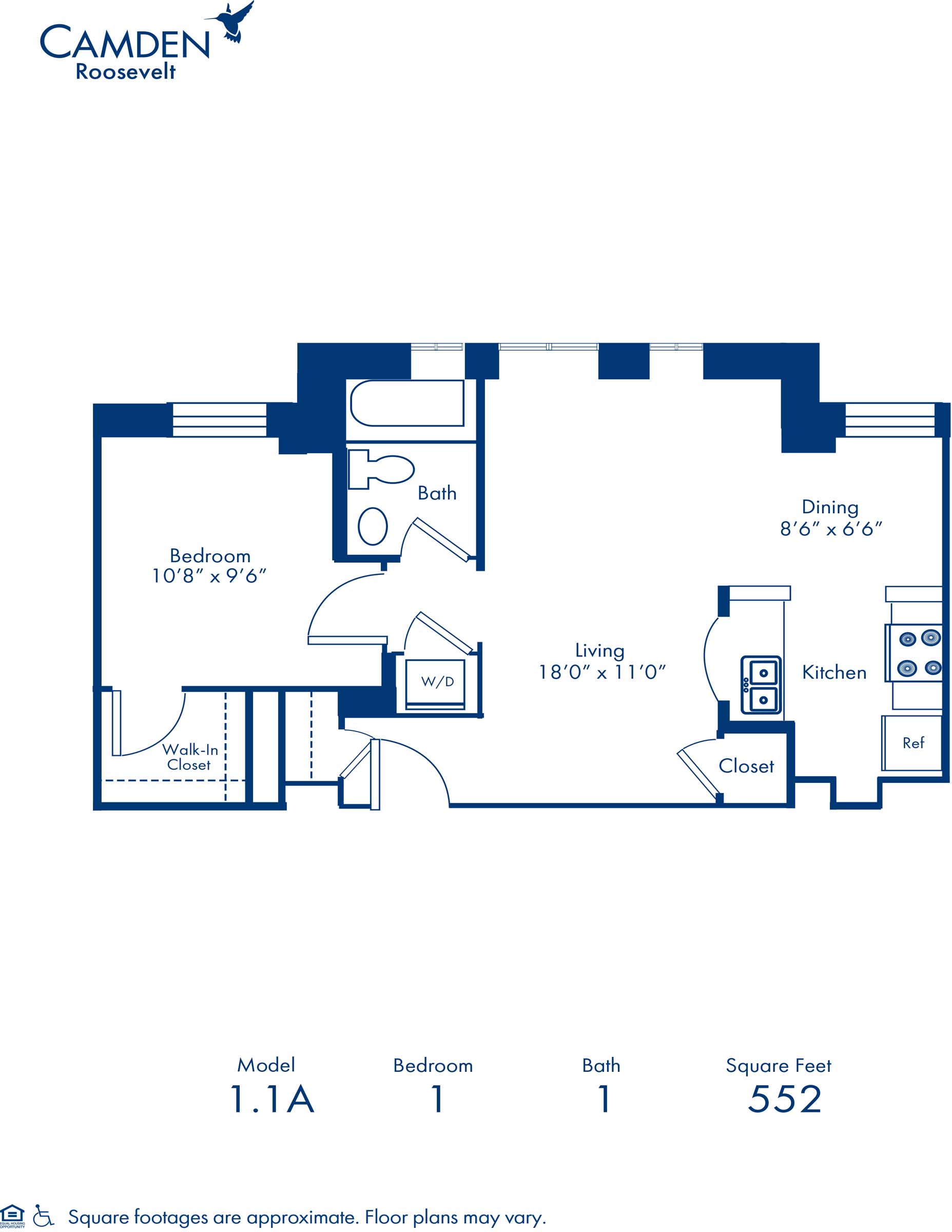 1.1A floor plan