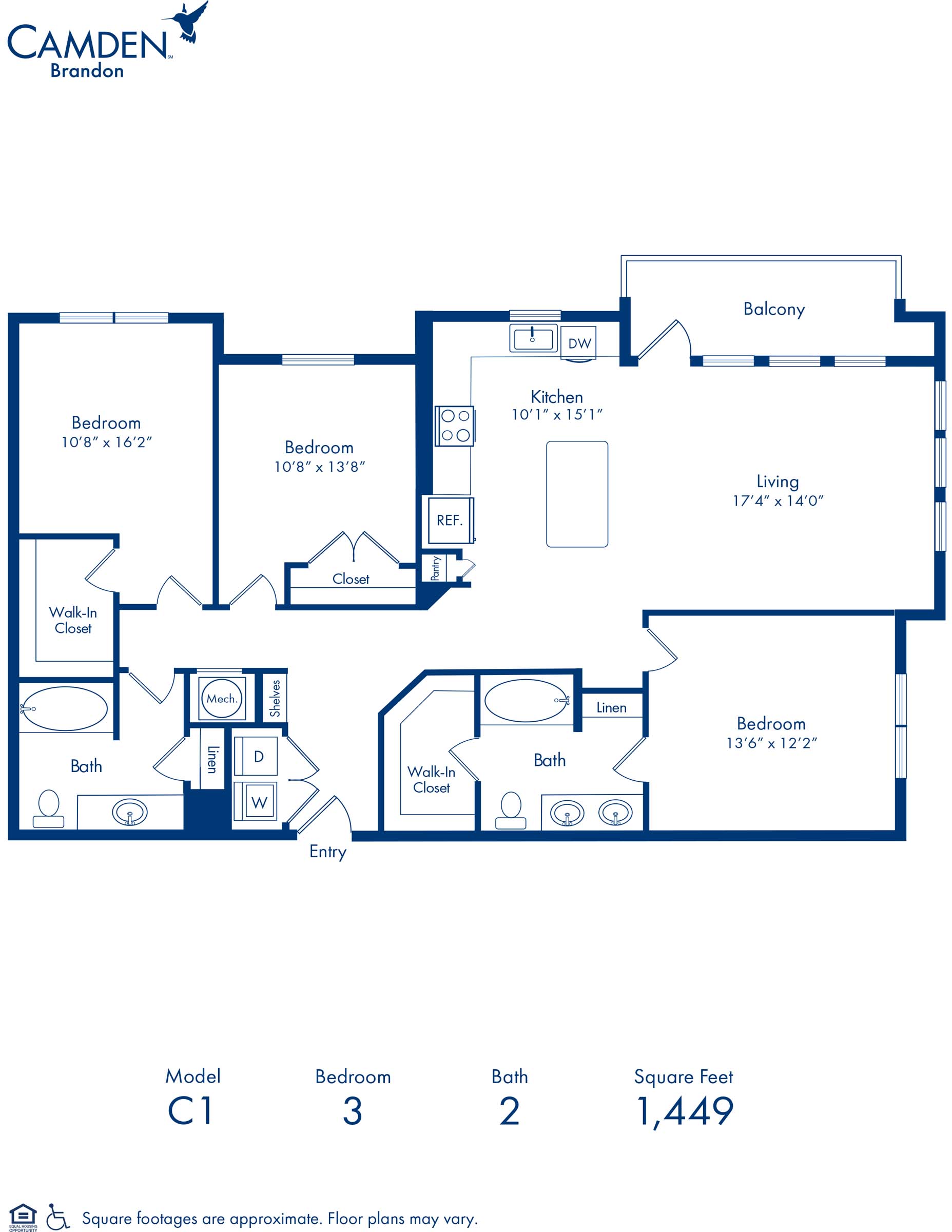 C1 floor plan