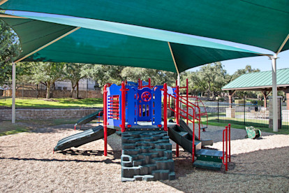 Local playground next to Camden Brushy Creek apartments in Cedar Park, TX