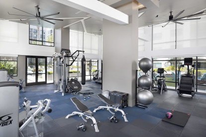 Gym with Strength Training and Cardio Equipment Camden Lake Eola