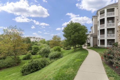 Exterior of apartments