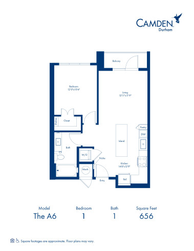 Camden Durham - Floor plans - A6