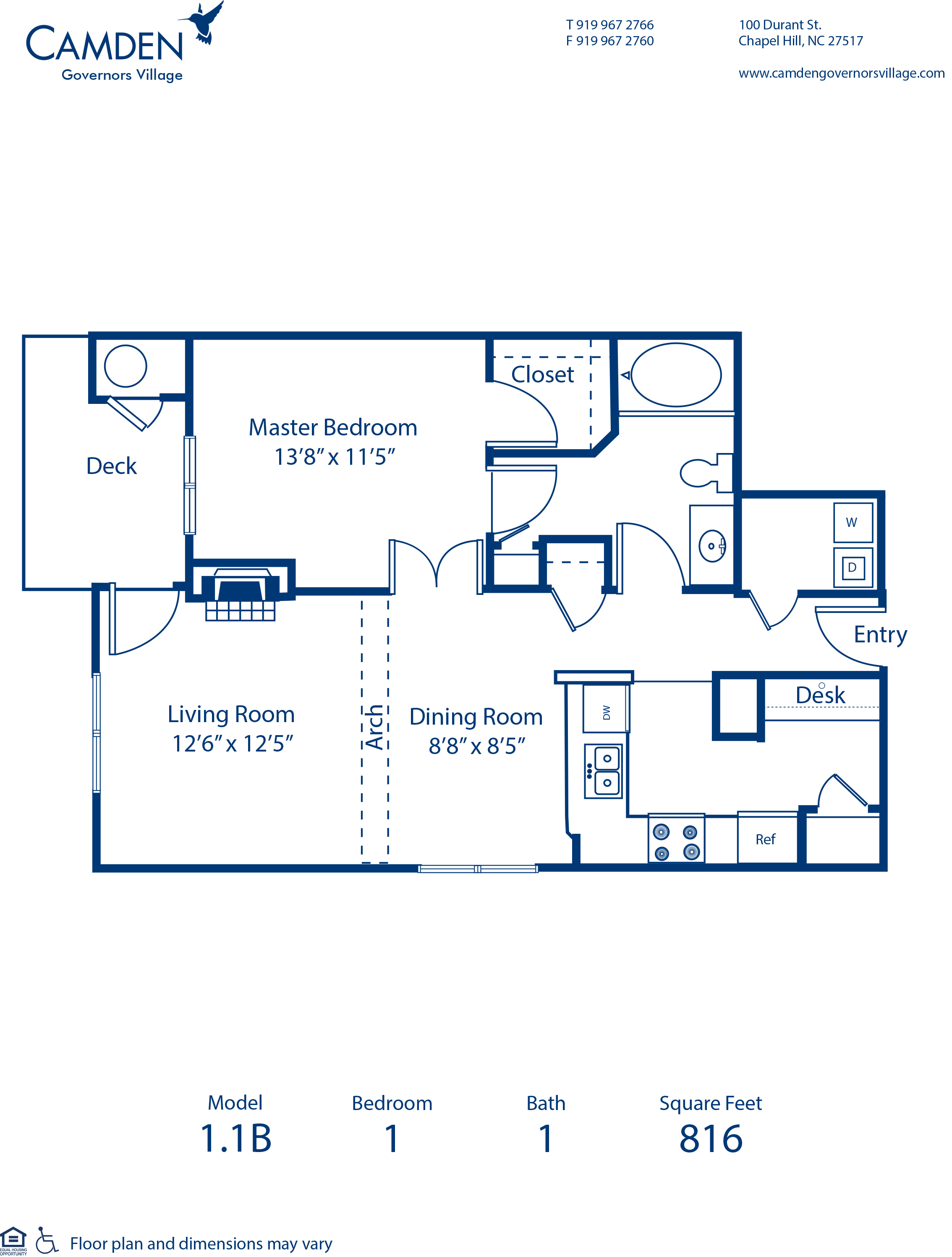1 & 2 Bedroom Apartments in Chapel Hill, NC Camden Governors Village