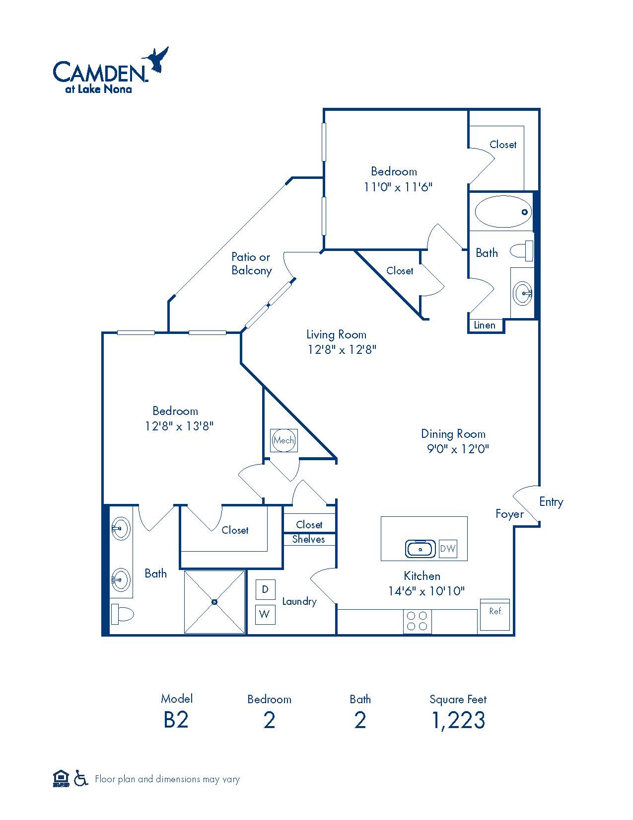 B2 floor plan