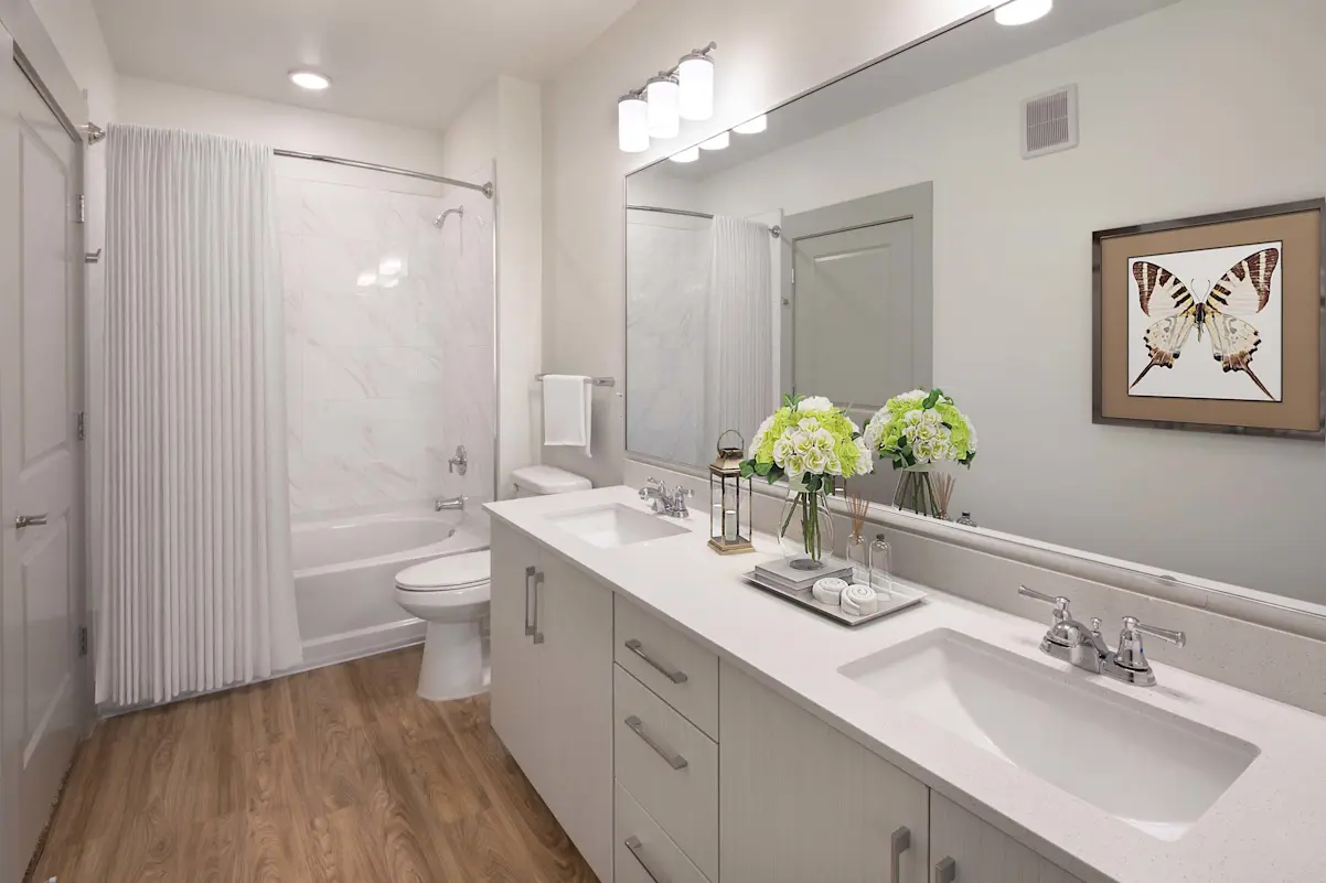 Bathroom at Camden North End.