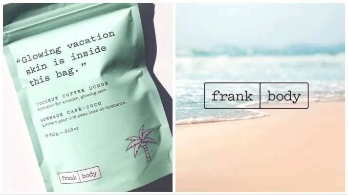 Frank Body Coconut Coffee Scrub