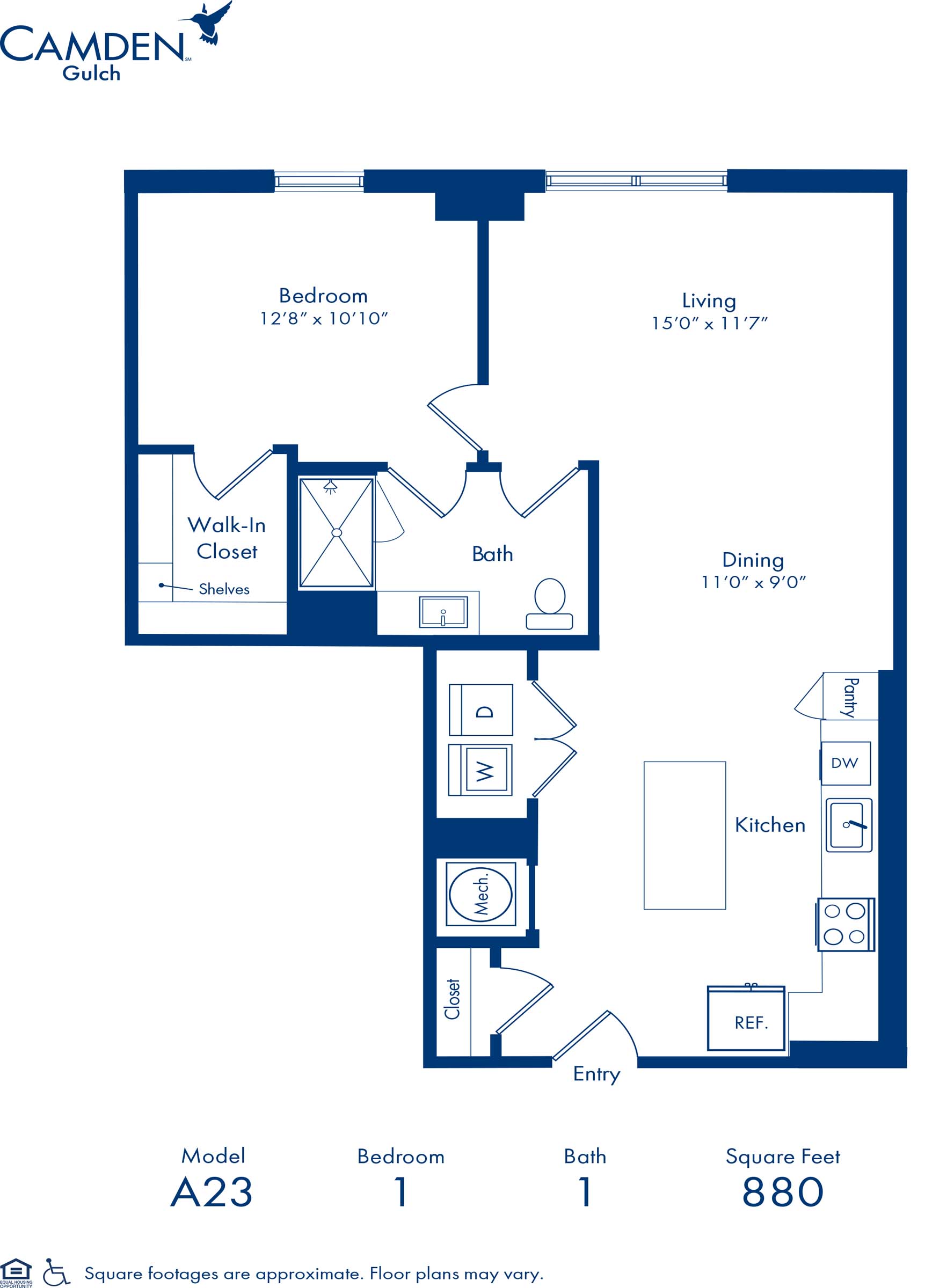 A23 floor plan