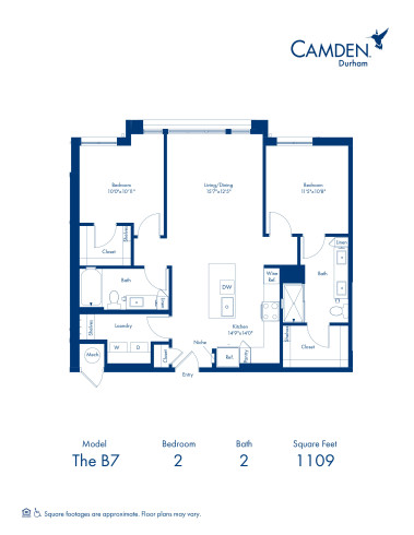 Camden Durham - Floor plans - B7