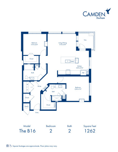 Camden Durham - Floor plans - B16