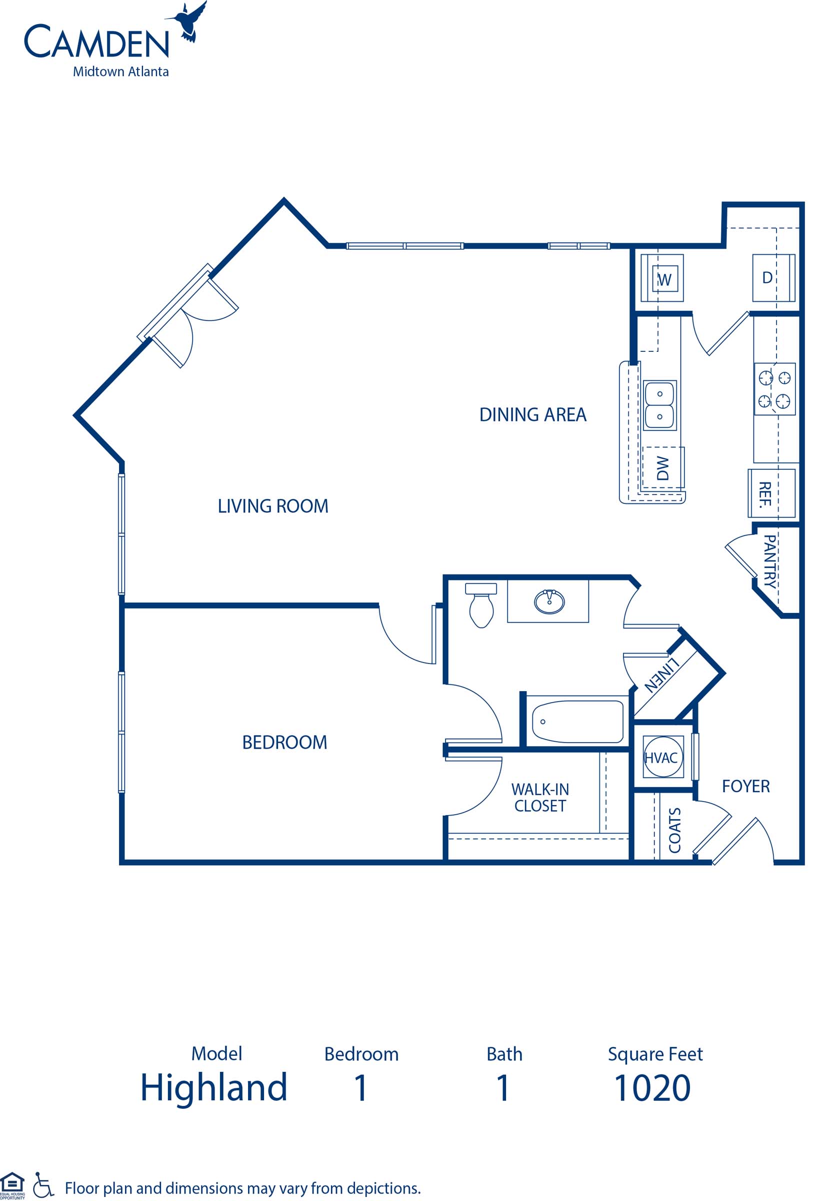 Highland floor plan