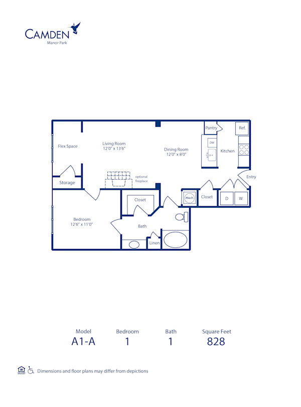 camden-manor-park-apartments-raleigh-north-carolina-floor-plan-A1-A