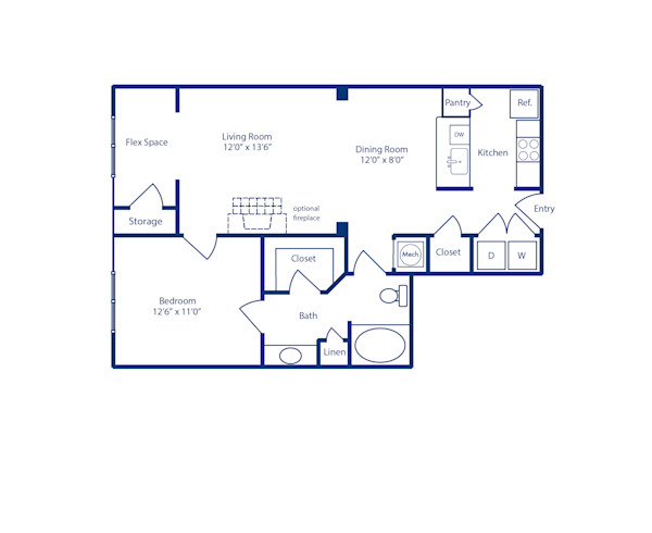camden-manor-park-apartments-raleigh-north-carolina-floor-plan-A1-A