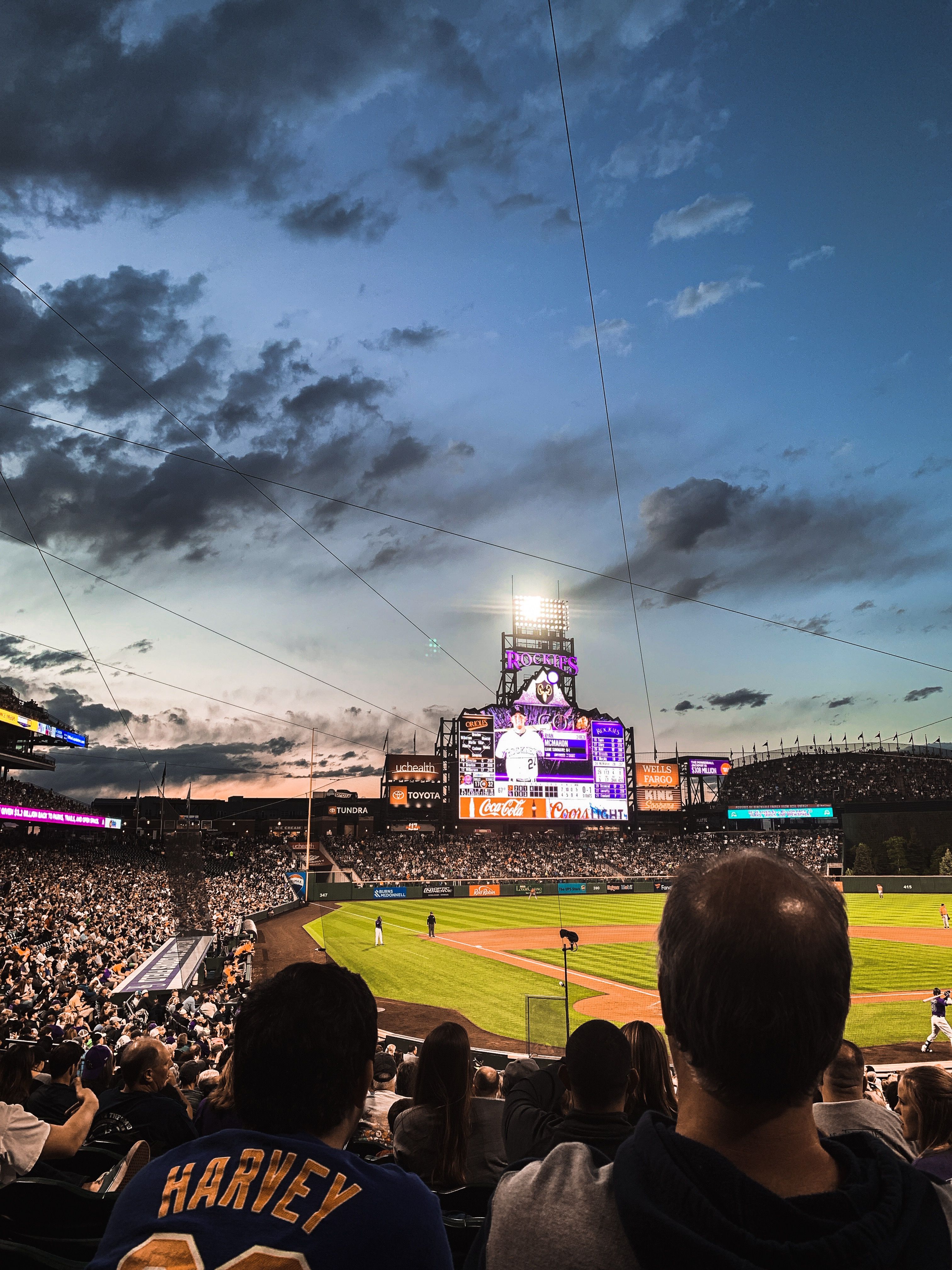 Coors Field
https://www.pexels.com/photo/people-inside-sports-stadium-2466407/