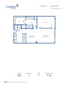 Blueprint of M2 Floor Plan, Studio with 1 Bathroom at Camden Manor Park Apartments in Raleigh, NC