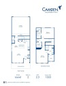 Camden Long Meadow Farms homes for rent in Richmond, TX two bedroom floor plan laurel