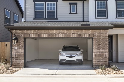 Two-Car garages at Camden Long Meadow Farms homes for rent in Richmond, TX