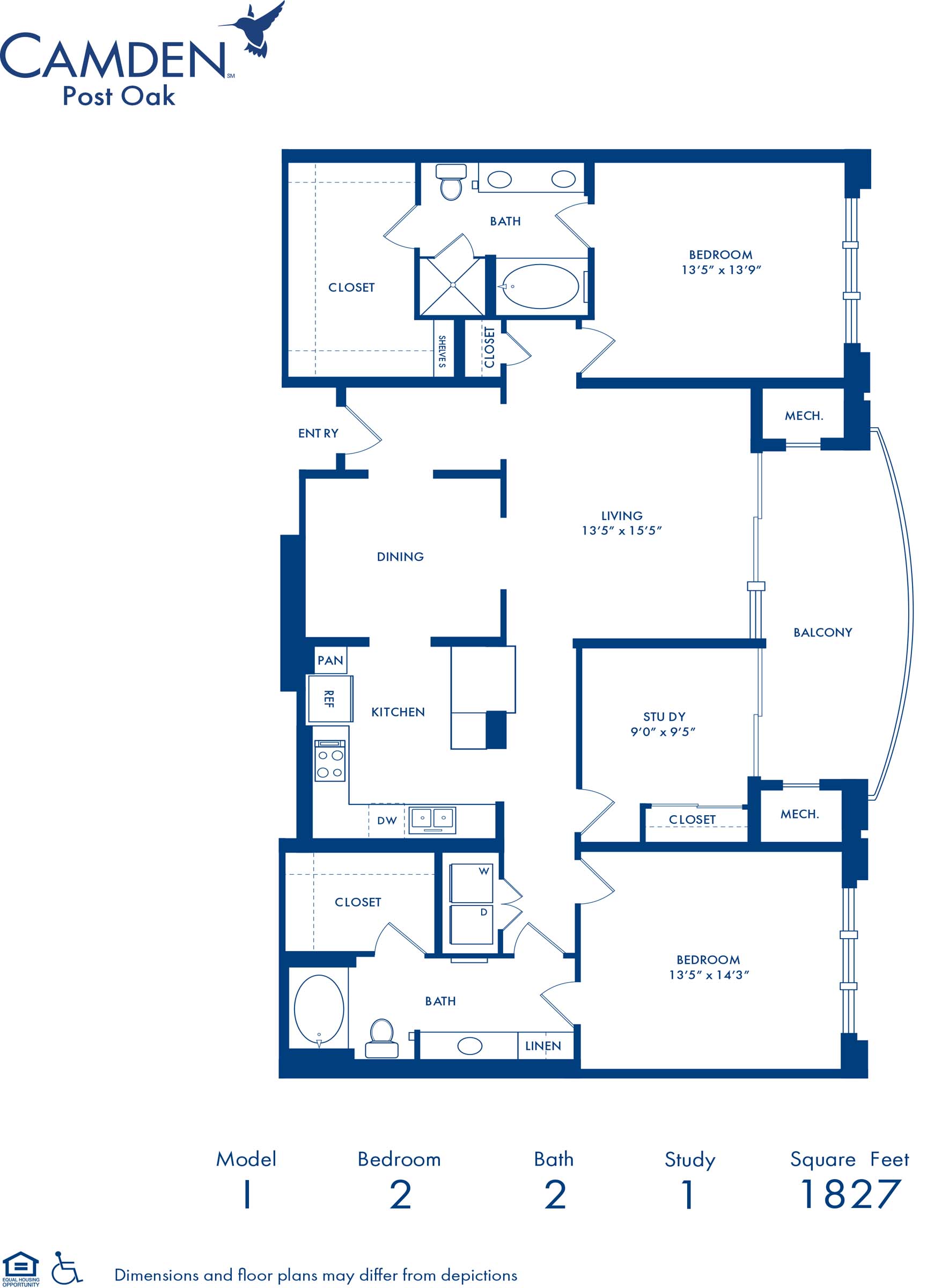 I floor plan
