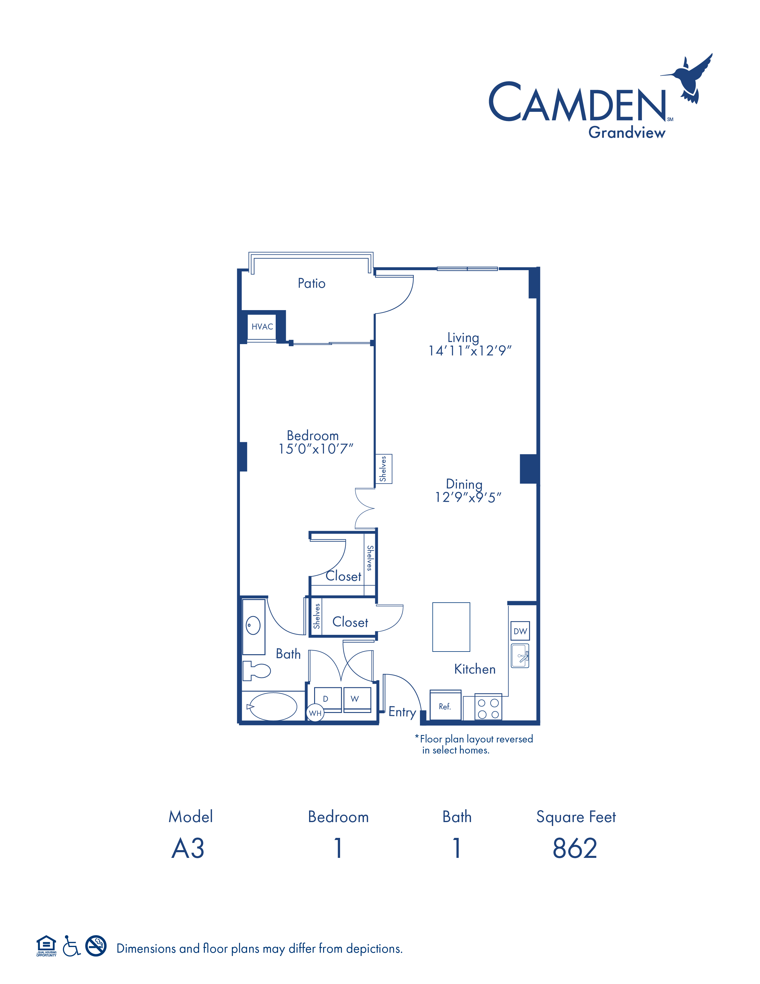 A3 floor plan