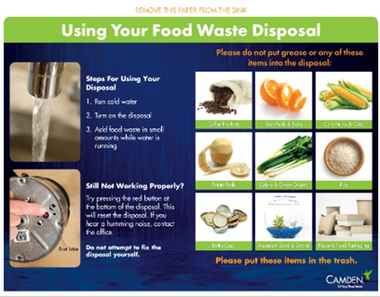 Garbage Disposal Information