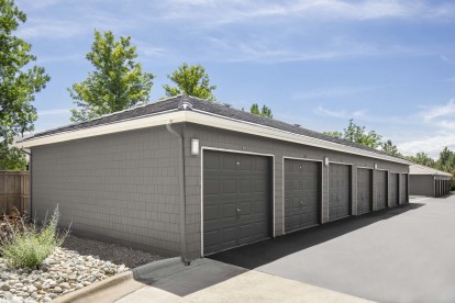 Detached private garages