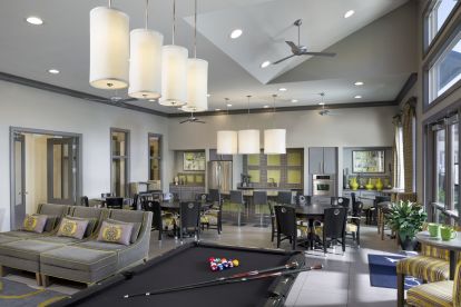 Resident gaming lounge with billiards