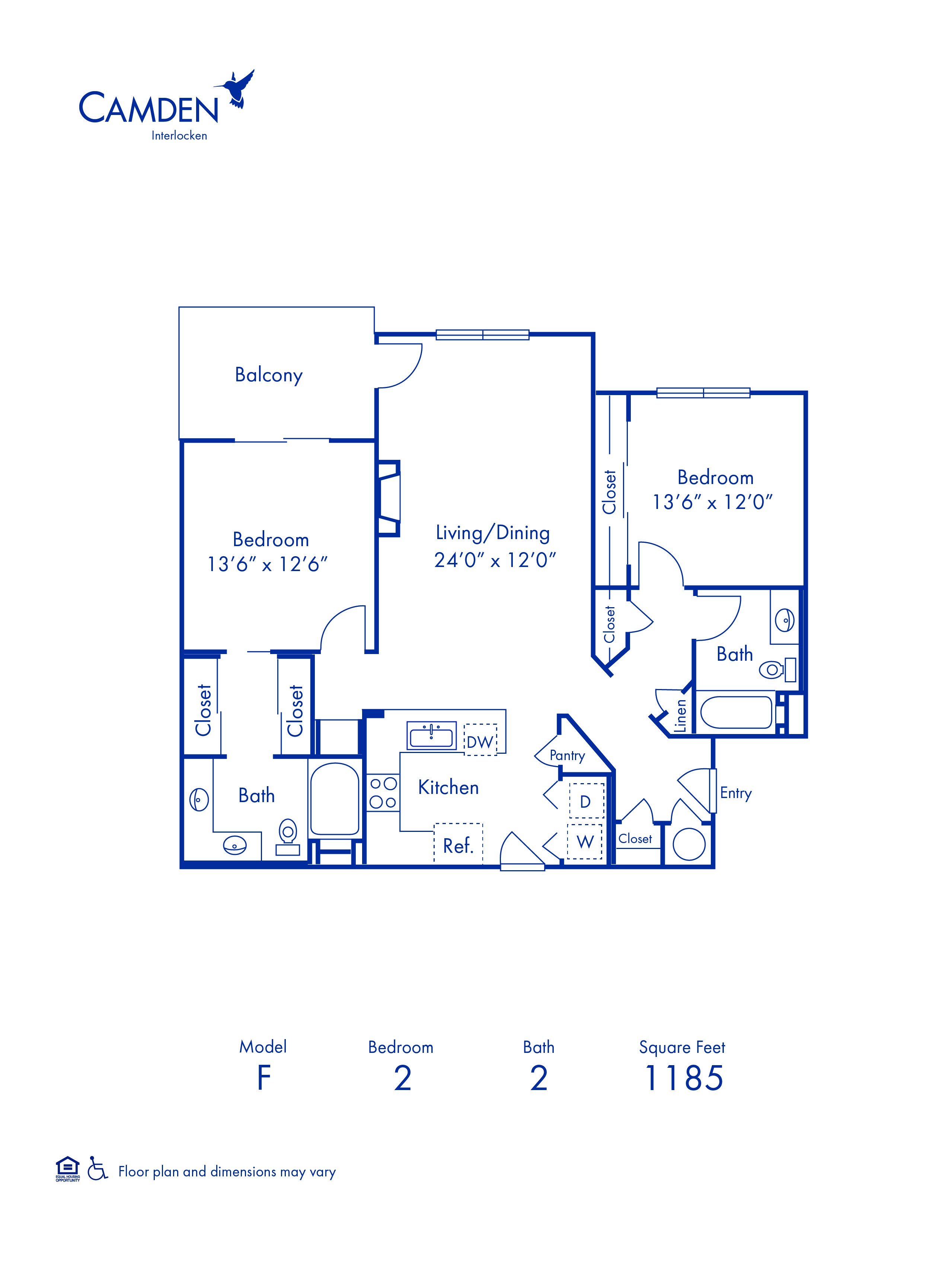 F floor plan