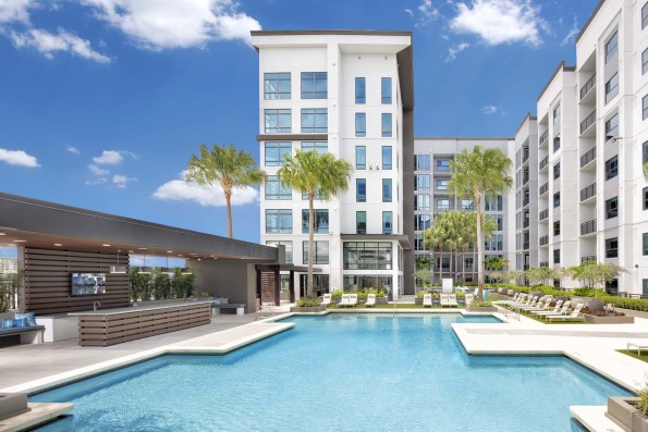 Seventh Floor Amenity Deck with Heated Pool