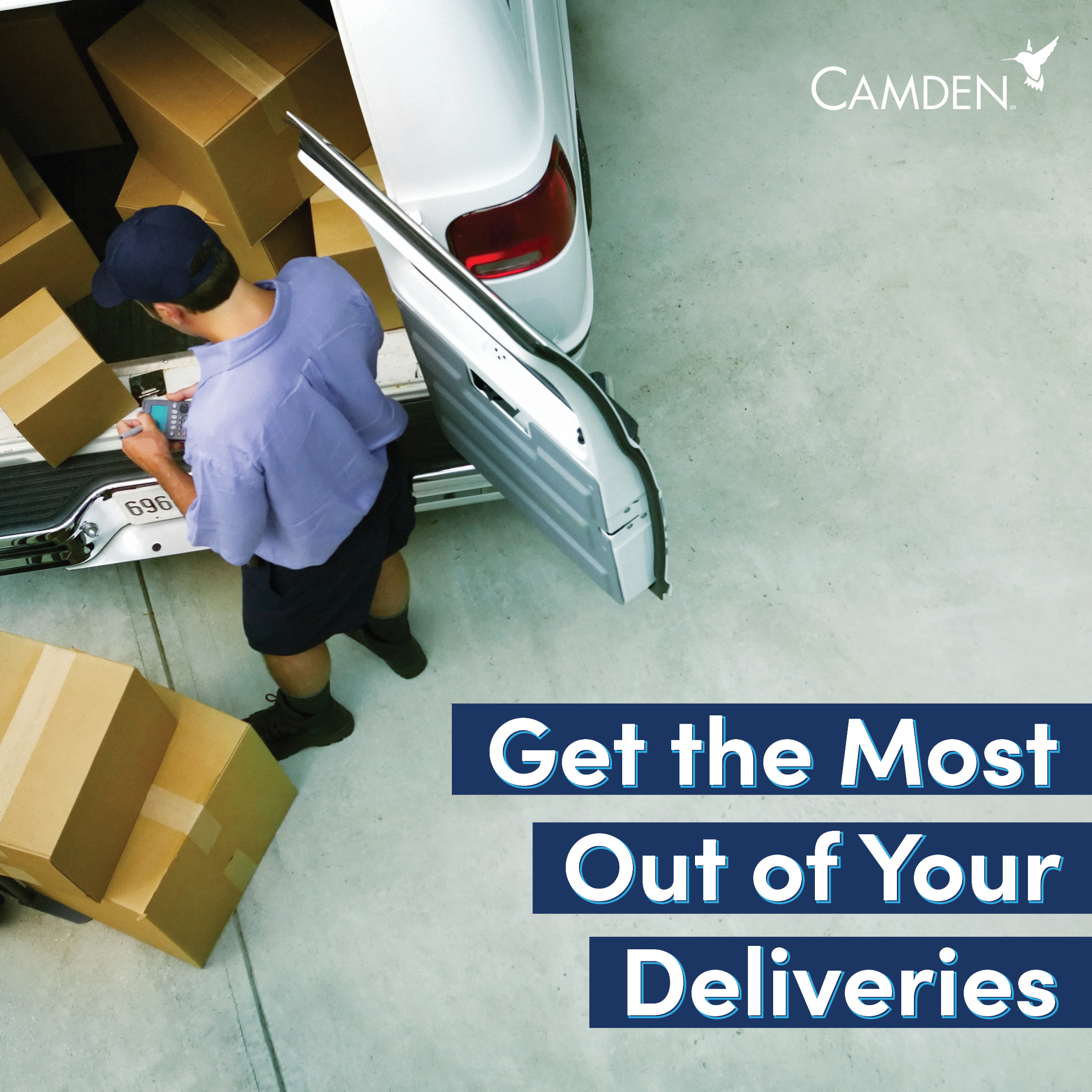 Get the most out of your package deliveries - Read about how on Simply Camden