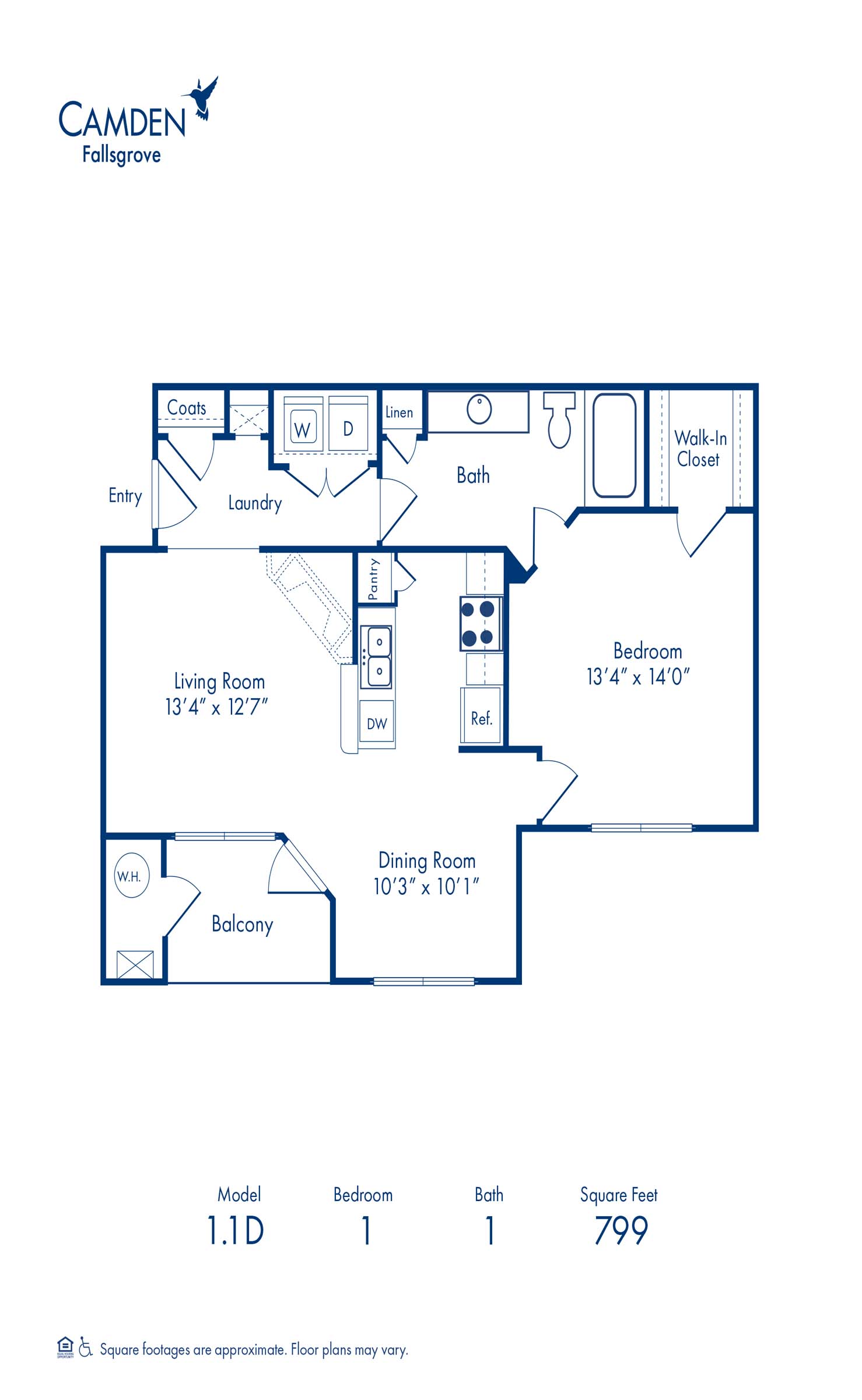1.1D floor plan