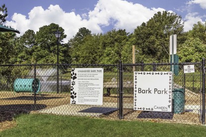 Private unleashed dog park