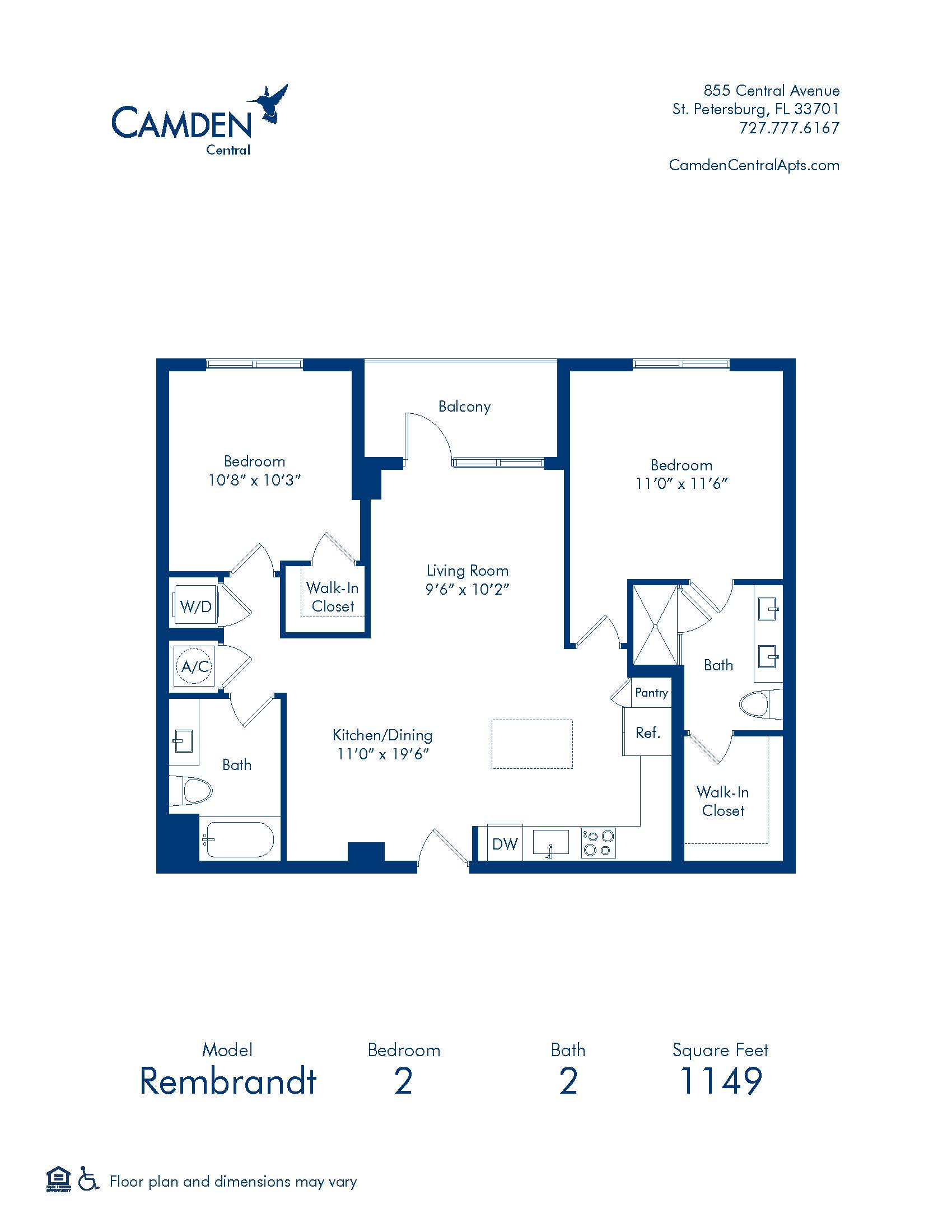 Studio, 1 & 2 Bedroom Apartments in St Petersburg, FL Camden Central