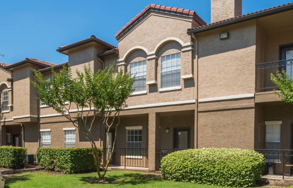 Building exterior and green space