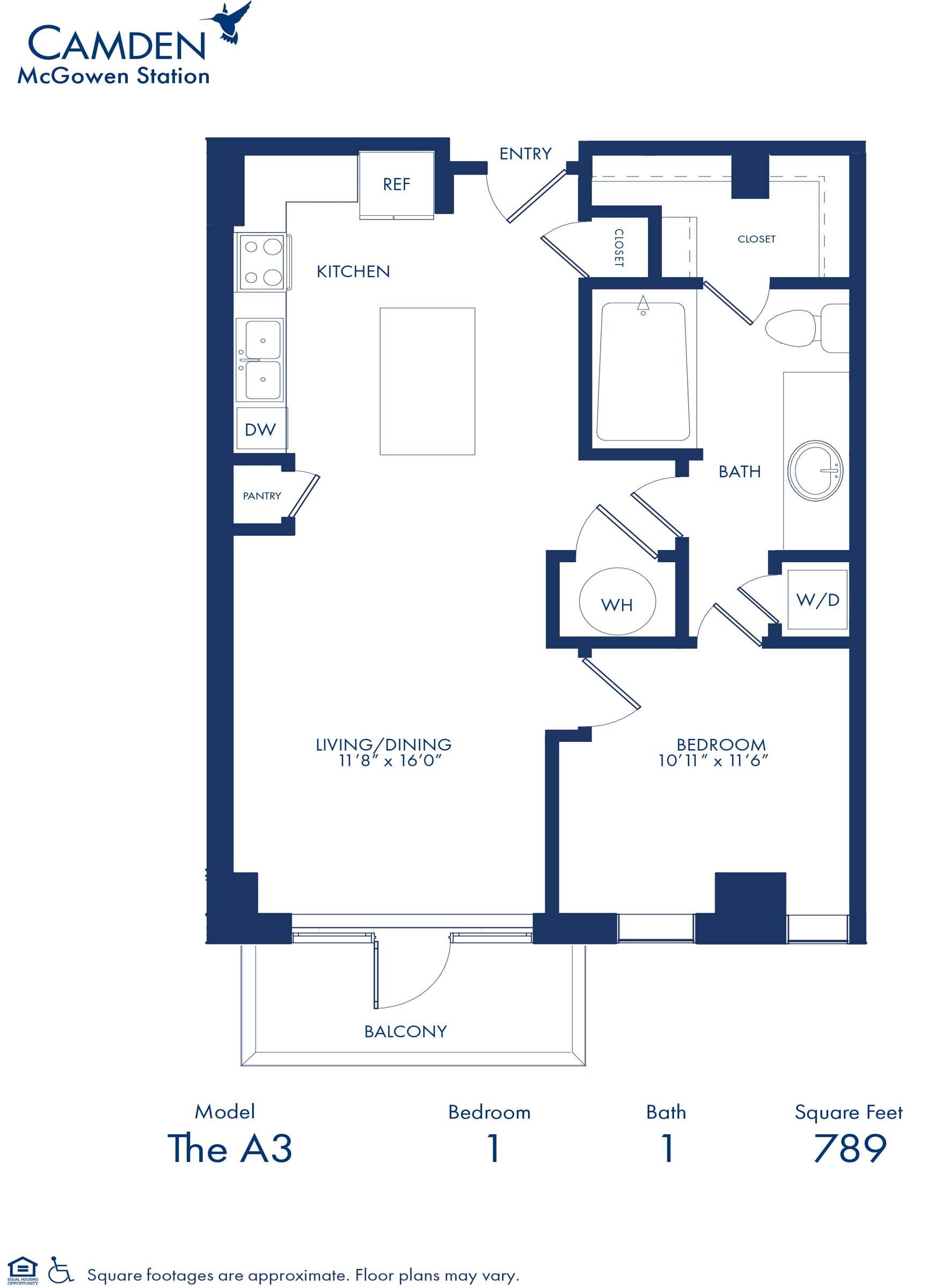 A3 floor plan