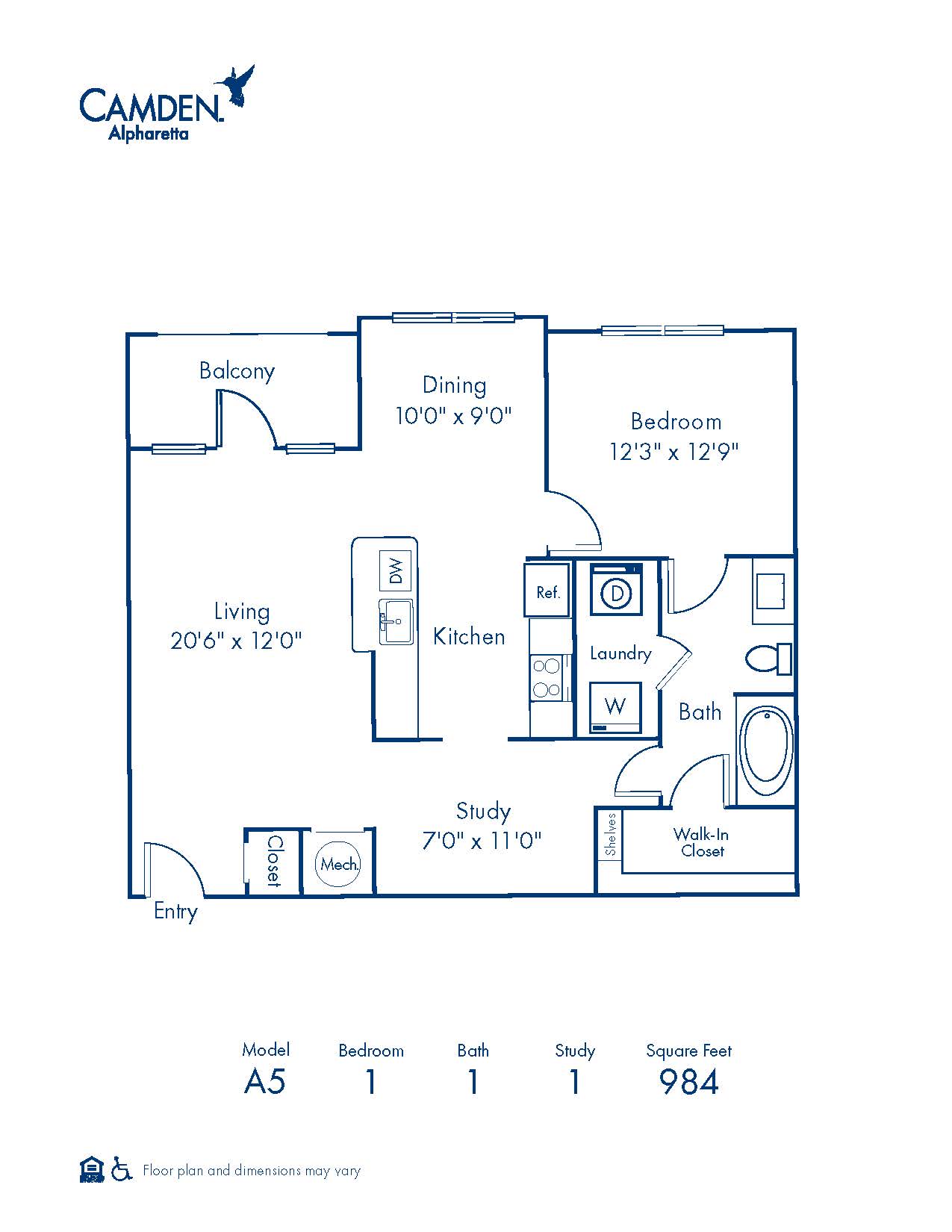 A5 floor plan
