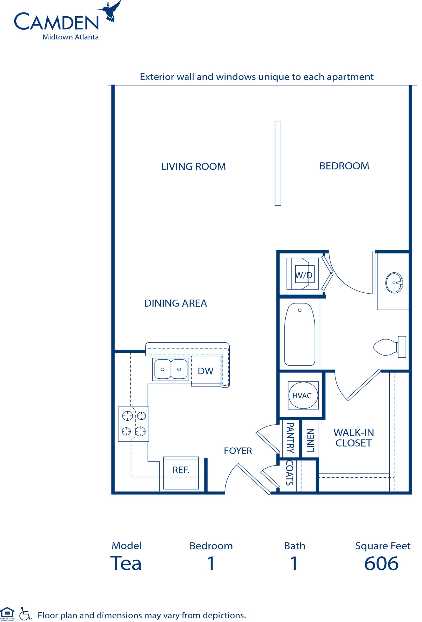 Tea floor plan