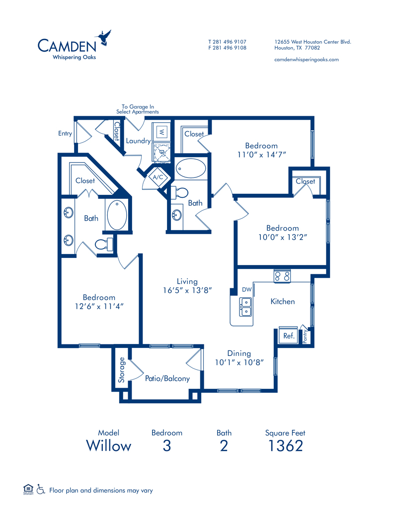 Willow floor plan