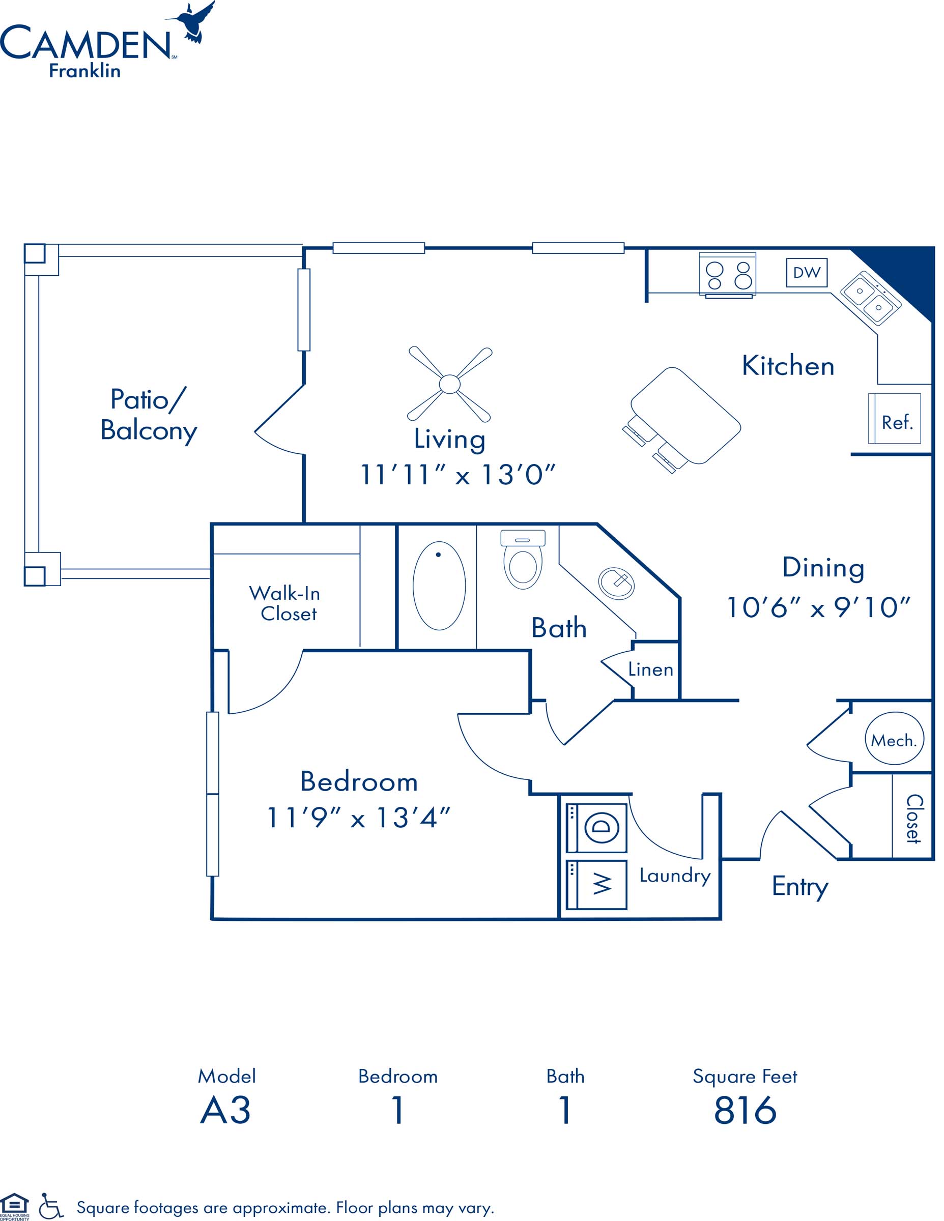 A3 floor plan