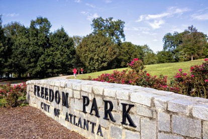 Freedom park near community