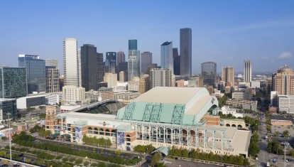 Minute maid stadium and downtown