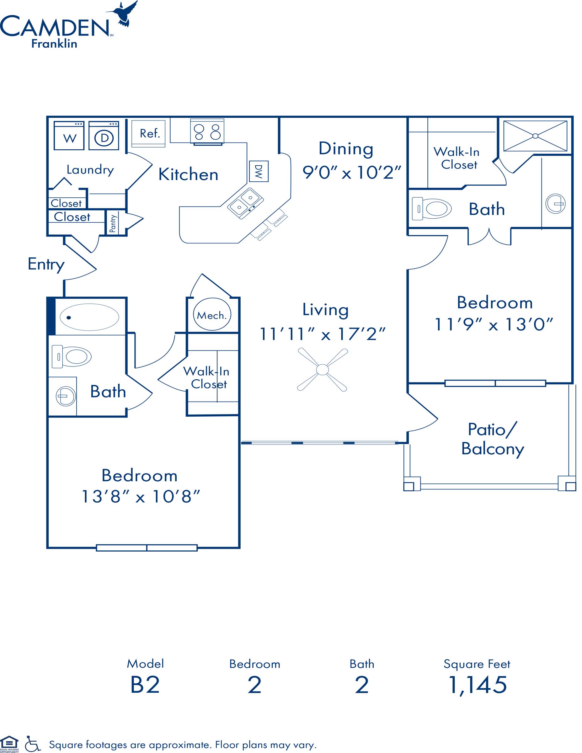 B2 floor plan