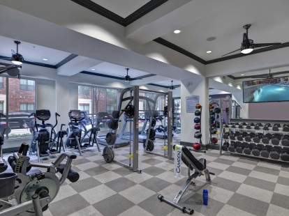 Midtown two fitness centers with cardio equipment and free weights