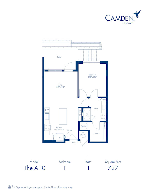 Camden Durham - Floor plans - A10
